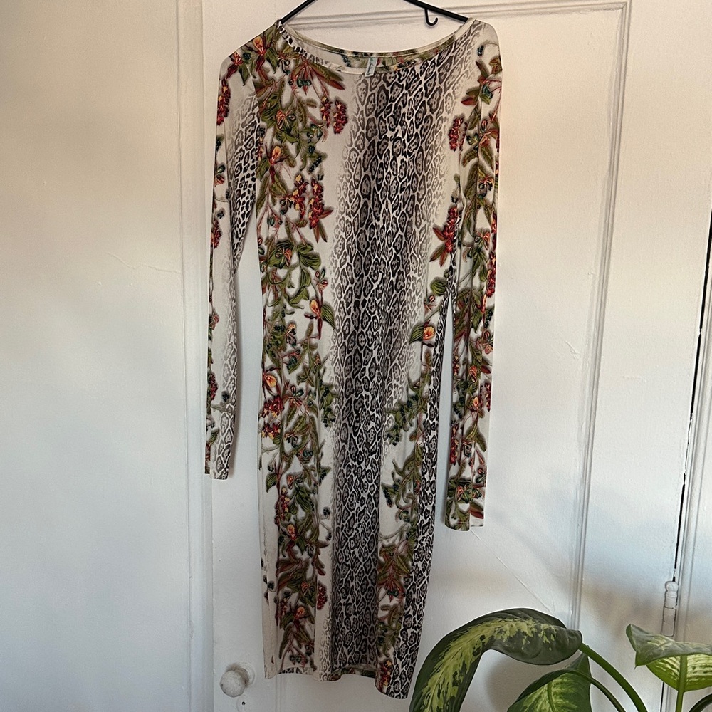 Auditions Multicolor Long Sleeve Dress